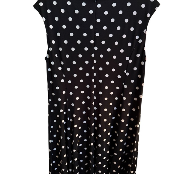 Shelby & Palmer Black & White Polka Dot Dress – Size XL - Picture 2 of 7
